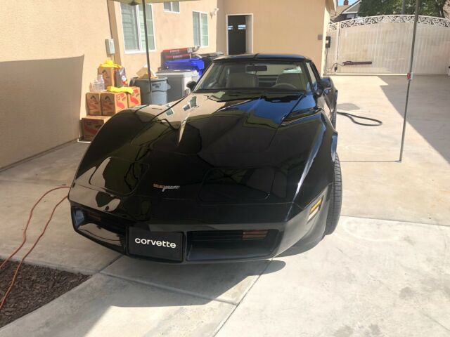 1980 Black Chevrolet Corvette Coupe