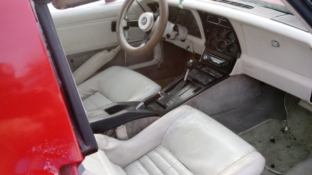 1980 Red Chevrolet Corvette Coupe