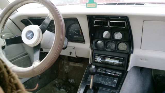 1980 Red Chevrolet Corvette Coupe