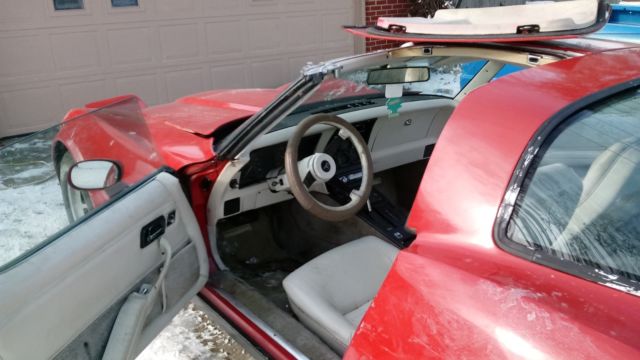 1980 Red Chevrolet Corvette Coupe
