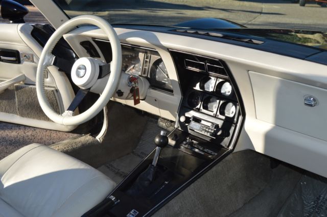 1980 Black Chevrolet Corvette Coupe