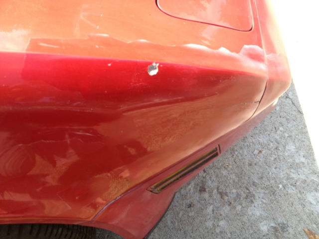 1980 Red Chevrolet Corvette Coupe