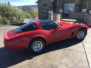 1980 Red Chevrolet Corvette Coupe