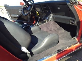 1980 Red Chevrolet Corvette Coupe