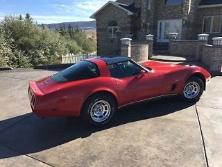 1980 Red Chevrolet Corvette Coupe