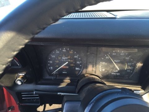 1980 Red Chevrolet Corvette Coupe