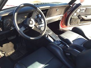 1980 Red Chevrolet Corvette Coupe