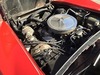 1980 Red Chevrolet Corvette Coupe