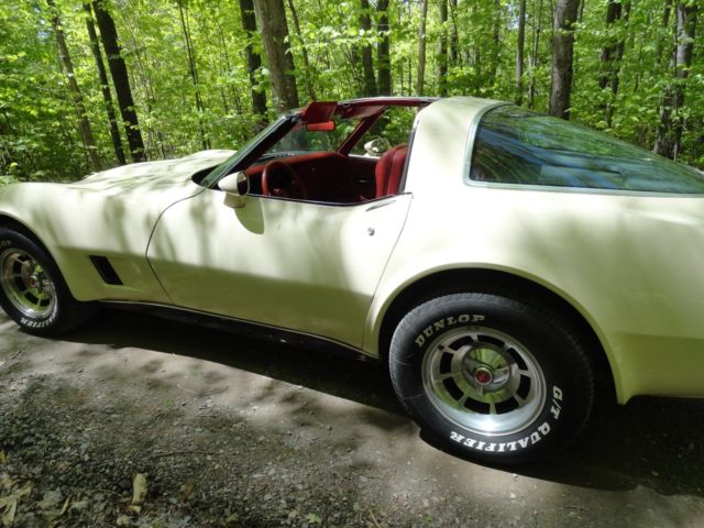 1980 Beige Chevrolet Corvette Coupe
