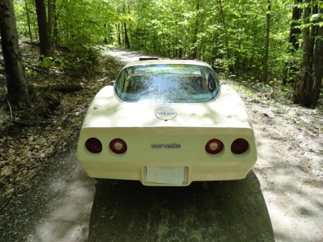 1980 Beige Chevrolet Corvette Coupe