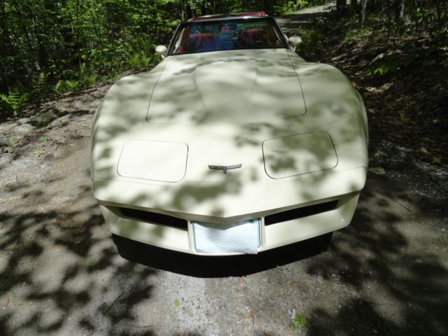 1980 Beige Chevrolet Corvette Coupe