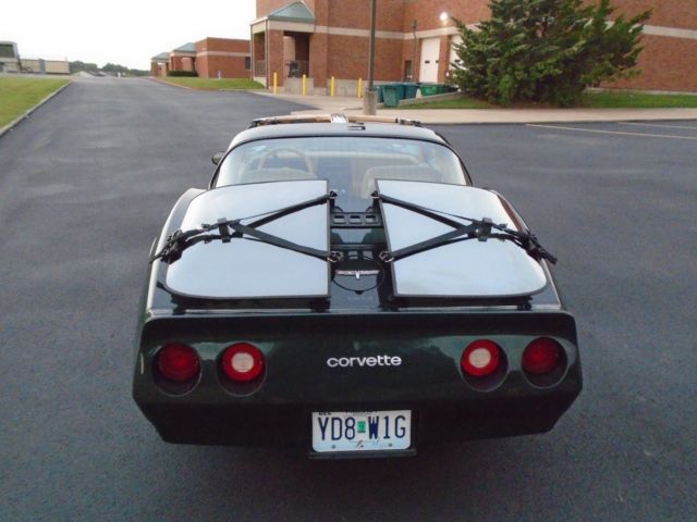 1980 Dark Green Metallic Chevrolet Corvette Coupe