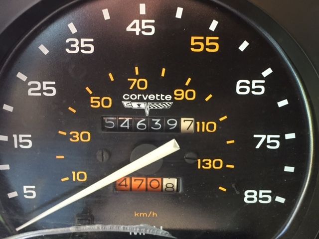 1980 Silver Chevrolet Corvette Fastback