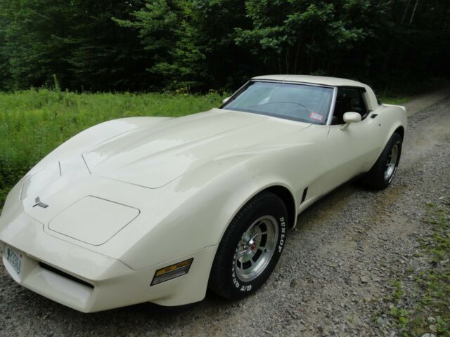 1980 Frost Beige Chevrolet Corvette Coupe