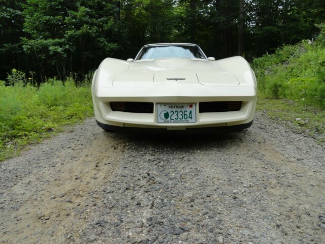 1980 Frost Beige Chevrolet Corvette Coupe