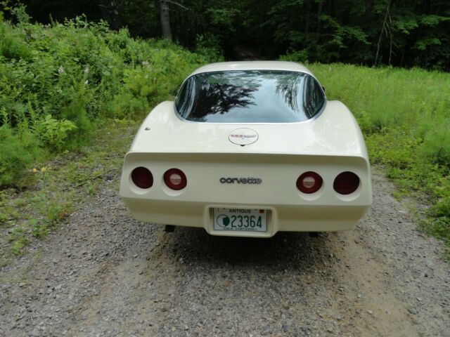 1980 Frost Beige Chevrolet Corvette Coupe