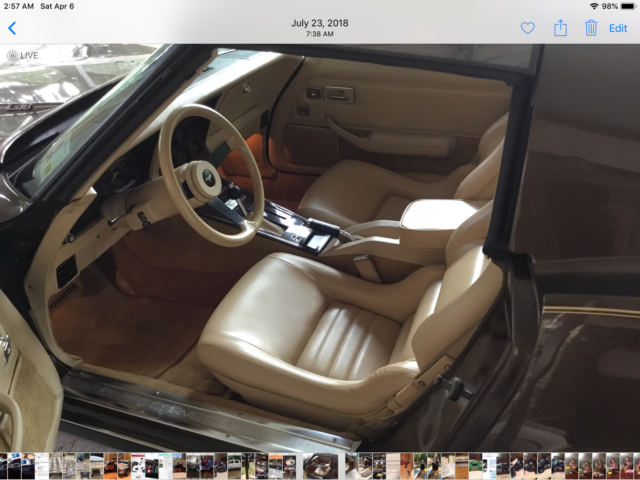 1980 Brown Chevrolet Corvette Coupe