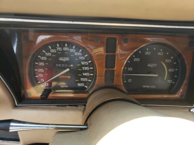 1980 Red Chevrolet Corvette Coupe