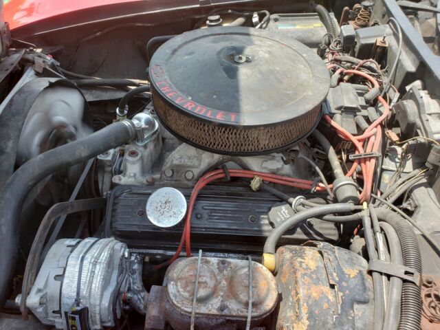 1980 Red Chevrolet Corvette Coupe