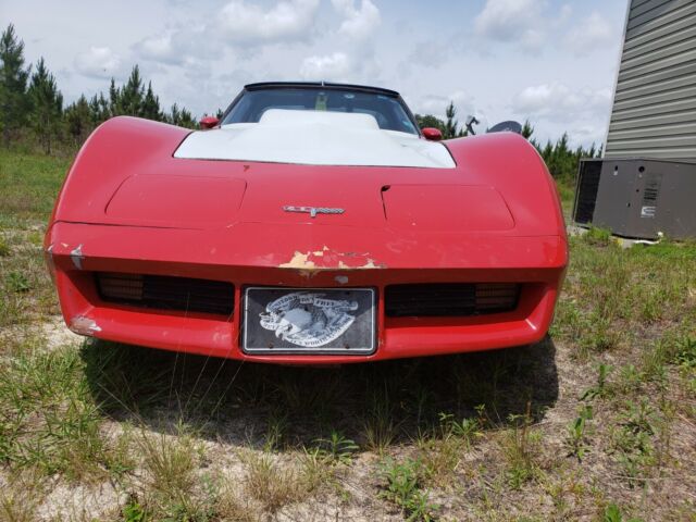 1980 Red Chevrolet Corvette Coupe