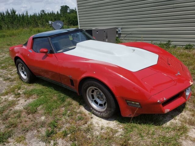 1980 Red Chevrolet Corvette Coupe
