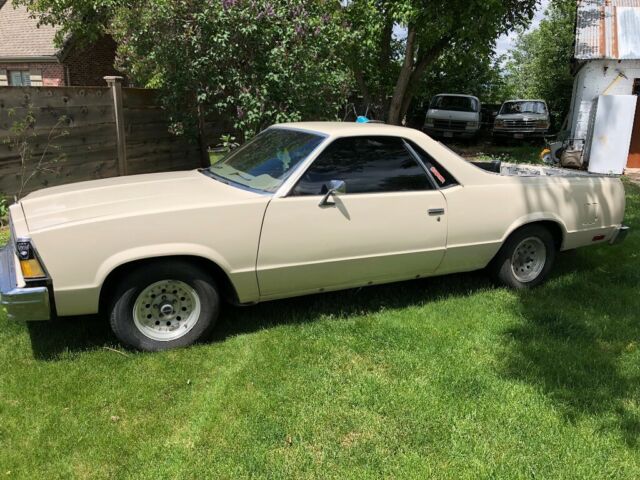 1980 Tan Chevrolet El Camino