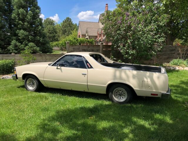 1980 Tan Chevrolet El Camino
