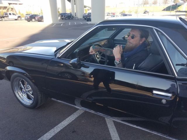 1980 black Chevrolet El Camino