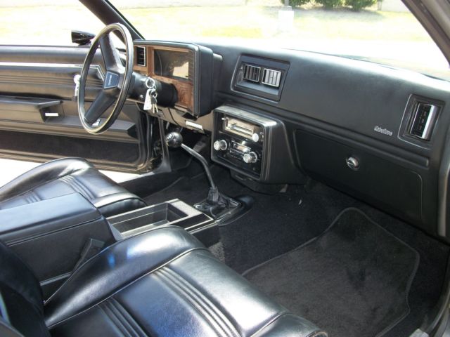 1980 Black Chevrolet El Camino
