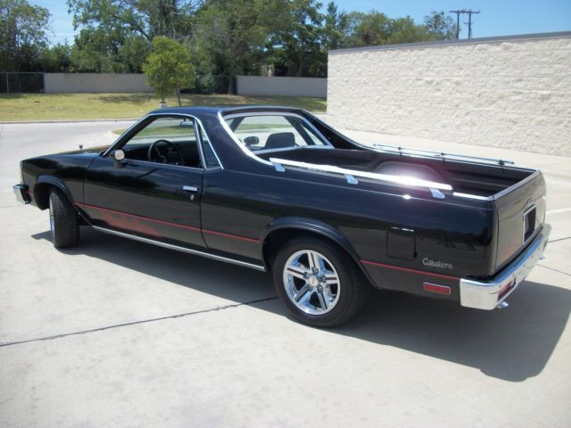 1980 Black Chevrolet El Camino
