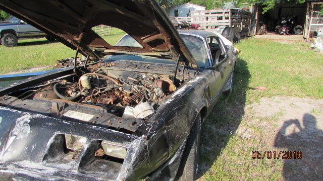 1980 Black Pontiac Firebird