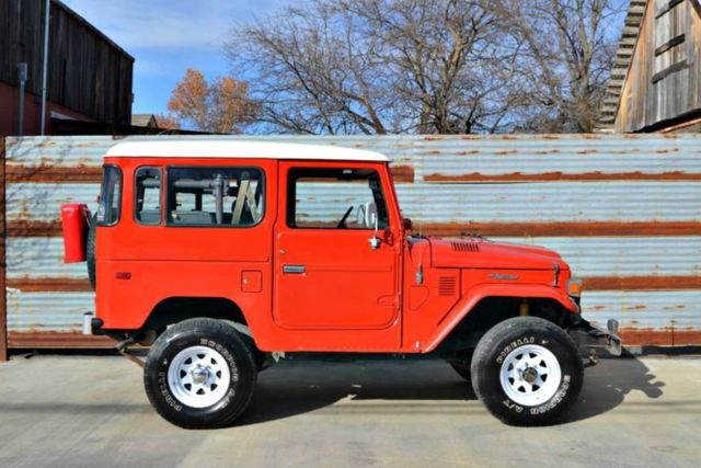 1980 Red Toyota Land Cruiser SUV
