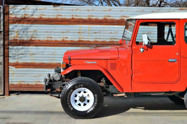 1980 Red Toyota Land Cruiser SUV
