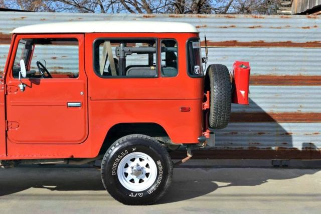 1980 Red Toyota Land Cruiser SUV