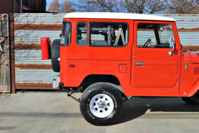 1980 Red Toyota Land Cruiser SUV