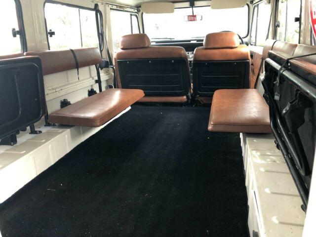 1980 White Toyota FJ Cruiser Troop Carrier