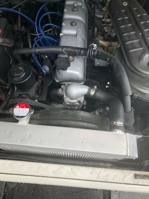 1980 White Toyota FJ Cruiser Troop Carrier