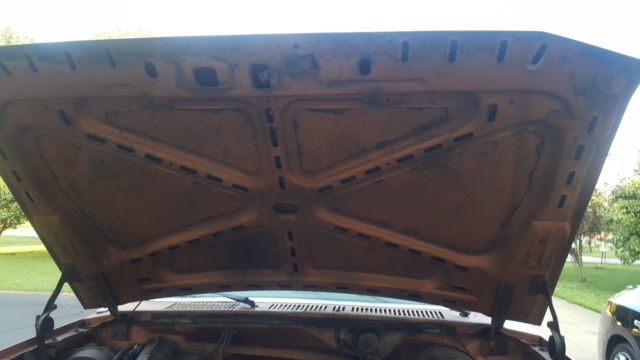 1980 Gold white Ford F-150 Step Side