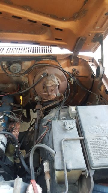 1980 Gold white Ford F-150 Step Side