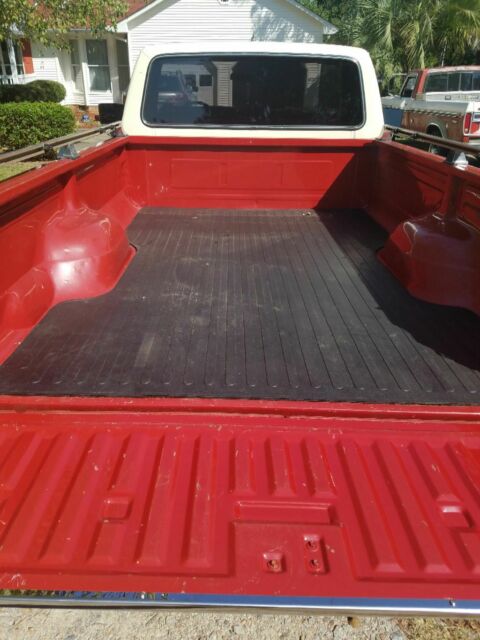 1980 Red Ford F-100 Crew Cab Pickup