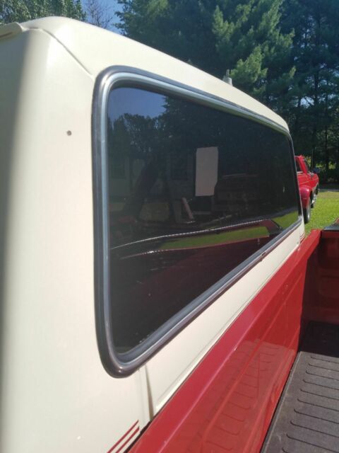 1980 Red Ford F-100 Crew Cab Pickup