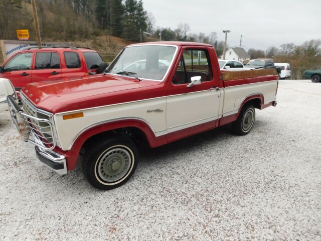 1980 Red/White Ford F-100 Standard Cab Pickup