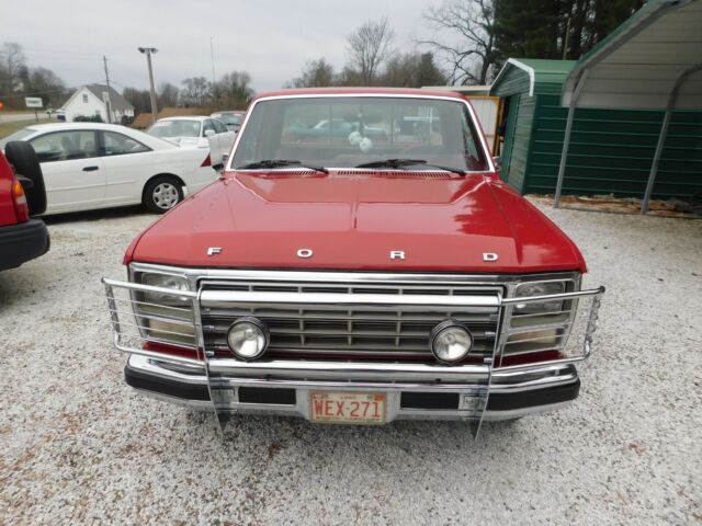 1980 Red/White Ford F-100 Standard Cab Pickup