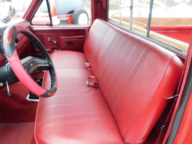 1980 Red/White Ford F-100 Standard Cab Pickup