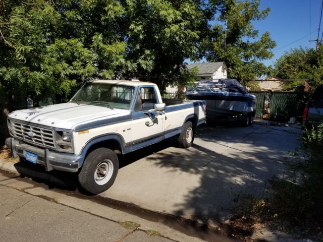 1980 Blue-White Ford F-250 Pickup