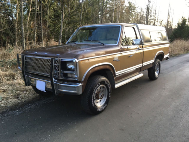 1980 Tan Ford F-250
