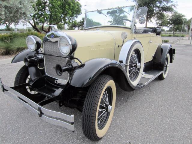 1980 Black Ford Model A Convertible