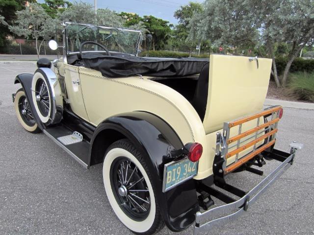 1980 Black Ford Model A Convertible