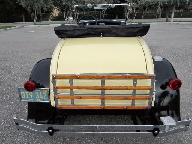 1980 Black Ford Model A Convertible