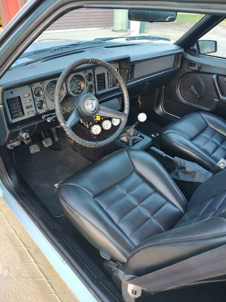 1980 Blue Ford Mustang Coupe